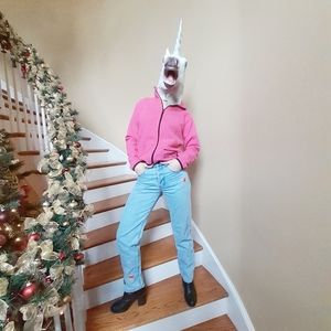 VTG AE Supply Co Dungarees Button Fly Jeans 2 Reg